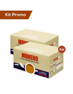 Kit 200 capsule Caffè Moreno A Modo Mio Miscela Aroma Espresso