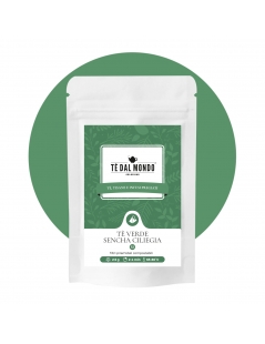 Tè verde Sencha alla ciliegia in filtro piramidale