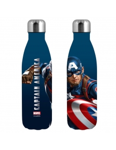 Borraccia Termica In Acciaio Inox Capitan America, 500 ml
