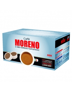 Caffè Moreno 50 Capsule Espresso Point- Essse Miscela Aroma Decaffeinato