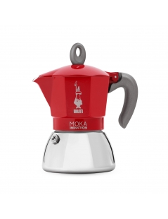 Moka Bialetti Induction, 2 Tazze Rossa