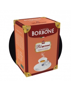 Caffè Borbone 50 Capsule Nespresso Miscela Nera
