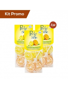 Box 3 sacchetti di Lecca Lecca Al Gusto Di Limone E Arancia, Perle di Sole