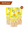 Box 3 sacchetti di Lecca Lecca Al Gusto Di Limone E Arancia, Perle di Sole