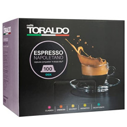 Capsule caffè a modo mio, caffè Toraldo miscela Decaffeinata