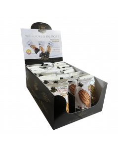 Espositore Pasta Di Mandorle al gusto Pistacchio, Fragola e Classico Senza Glutine