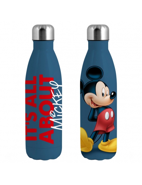 Borraccia Termica Disney in Acciaio Inox Topolino, 500 ml