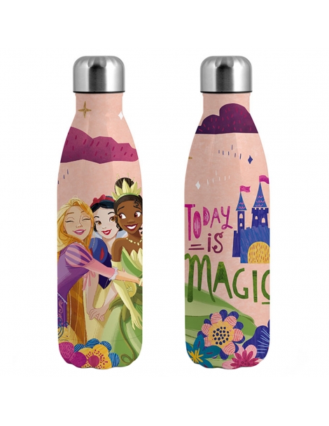 Borraccia Termica Disney in Acciaio Inox Principesse, 500 ml