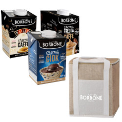 Mix 3 creme fredde Borbone, In  Omaggio Borsa Termica