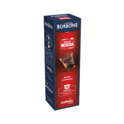 Capsule Caffitaly, miscela Rossa Caffè Borbone