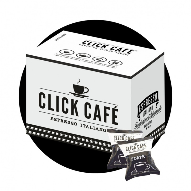 Capsule di Caffè Compatibili con Espresso point, Miscela Forte