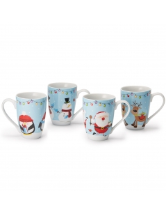 Tazze Mug fantasie natalizie assortite