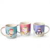 Tazze Mug fantasie natalizie assortite, Xmas Amigo