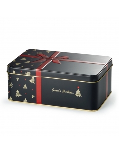 Scatola Regalo natalizia colore blu