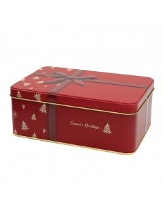 Scatola Regalo natalizia colore rosso