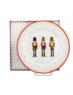 Piatto Da Portata natalizio Christmas Nutcracker