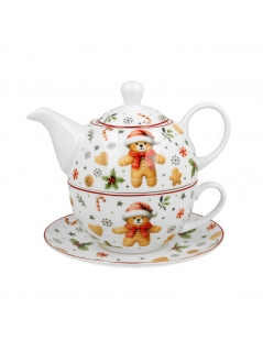 Tazza Teiera Christmas cuties In Confezione Regalo