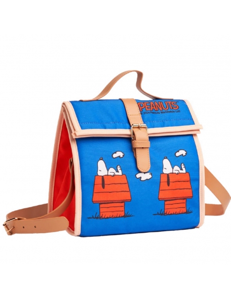 Borsa Termica Porta Pranzo Quy Cup Fantasia Snoopy Cuccia
