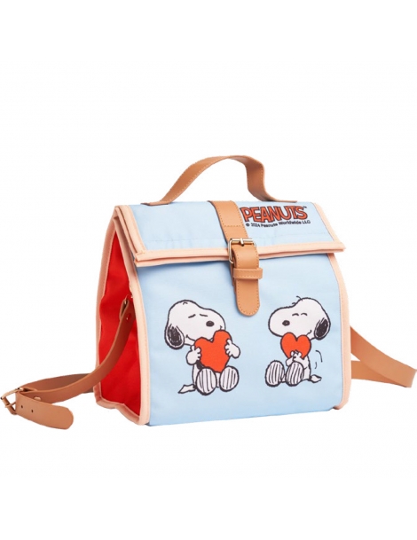 Borsa Termica Porta Pranzo Quy Cup Fantasia Snoopy Love