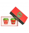 Confezione regalo natalizia bicchierini Quy Cup, snoopy Natale 11