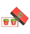 Confezione regalo natalizia bicchierini Quy Cup, snoopy 14