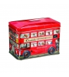 London Bus In Metallo Con Toffee Inglesi Tradizionali