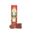 Tubo di Natale Schiaccianoci con Biscotti al Cioccolato