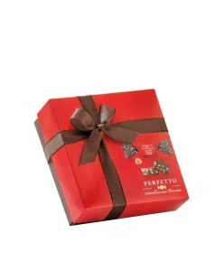Cioccolato al latte Con Nocciole, Astuccio rosso Perfetto