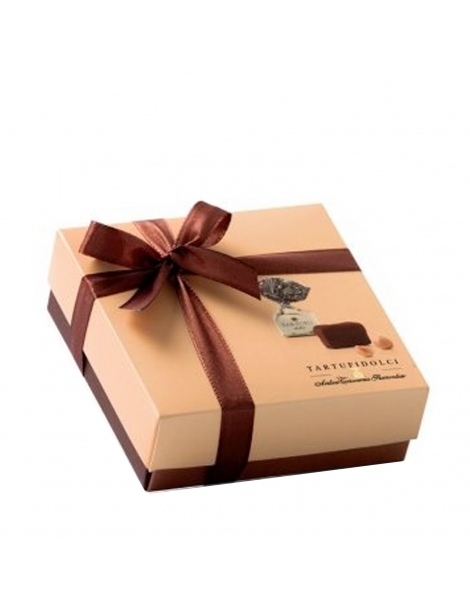 Tartufini dolci neri, Astuccio avorio Perfetto