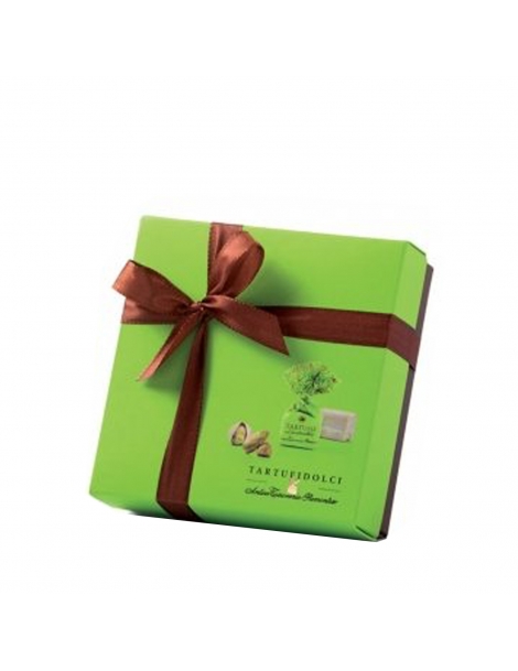 Tartufi dolci al pistacchio, Astuccio verde Perfetto