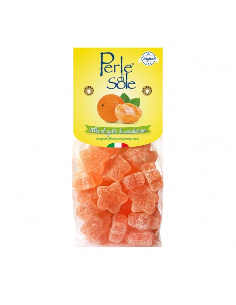 Caramelle gommose a forma di stelle al mandarino, Perle di sole