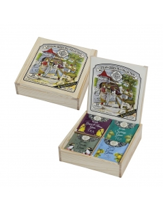 Gift Box In Legno Assortimento 4 Gusti Di Tè Verde, Mlesna