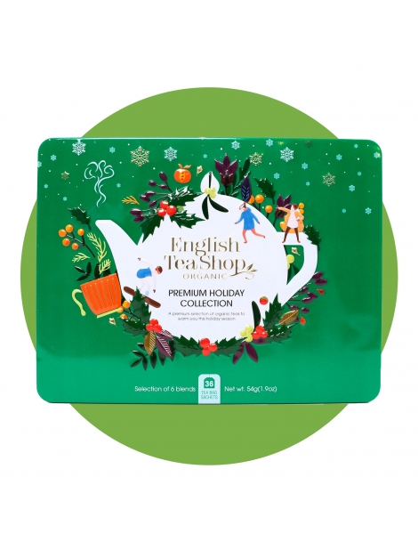 English Tea Shop Green Christmas Collection Latta