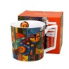 Mug Gatto In Città Collezione Arte Moderna 450Ml Confezione Regalo