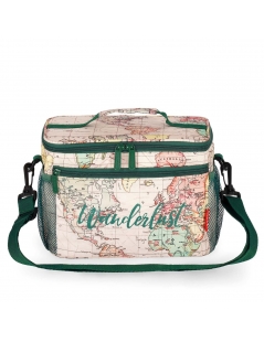Borsa Porta Pranzo Travel con zip