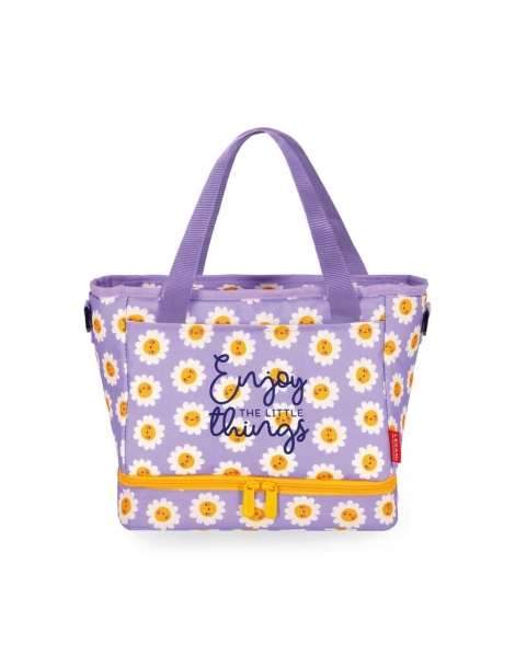 Borsa Porta Pranzo Daisy 2 Scomparti