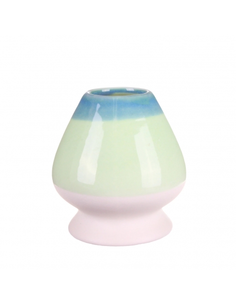 Porta frustino da tè Matcha in porcellana Sumi