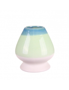 Porta frustino da tè Matcha in porcellana Sumi