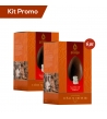Kit 6 Uova di cioccolato al latte con granella di torrone