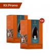 Kit 4 Uova di cioccolato fondente con granella di torrone