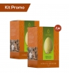 Kit 2 Uova di cioccolato bianco con granella di pistacchio