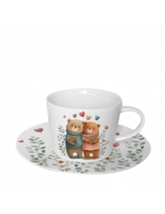 Tazza Con Piattino Teddy Bears Serie 2