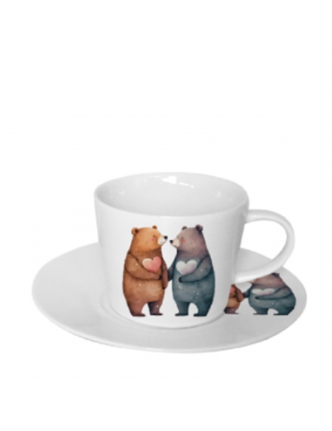 Tazza Con Piattino Teddy Bears Serie 1