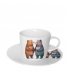 Tazza Con Piattino Teddy Bears Serie 1