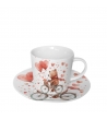 Tazza Con Piattino Orso In Bicicletta
