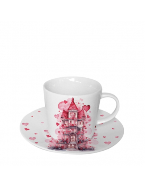 Tazza Con Piattino Palace In Love