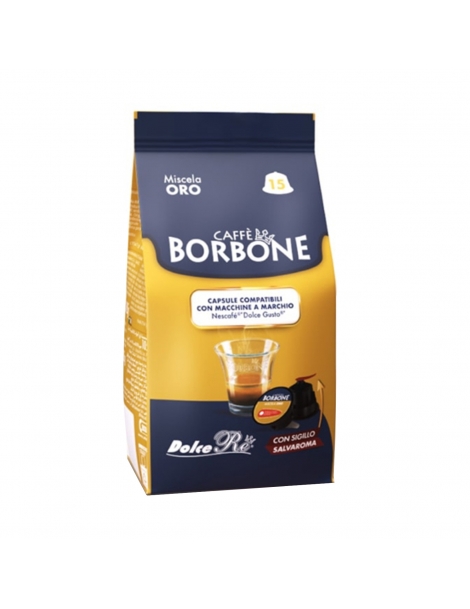 Capsule Dolce Gusto miscela Oro Borbone