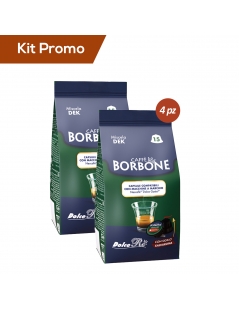Kit 4 box di Capsule Dolce Gusto Miscela decaffeinata Borbone