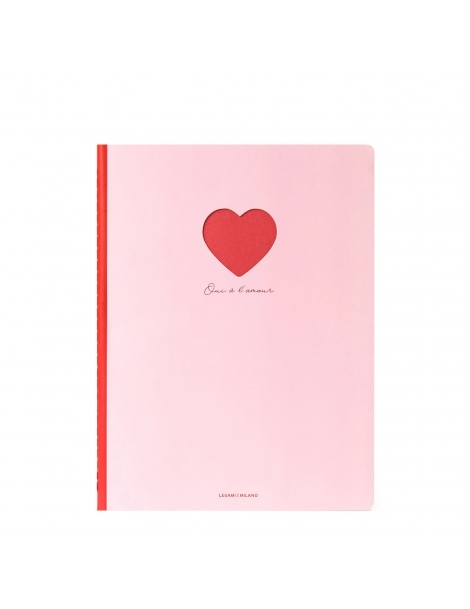 Quaderno a Righe con Cuore, Foglio B5
