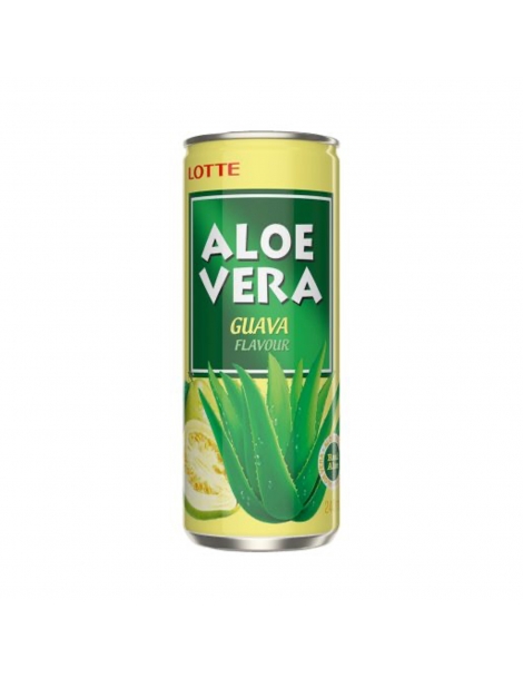 Bevanda aloe vera gusto guava in lattina